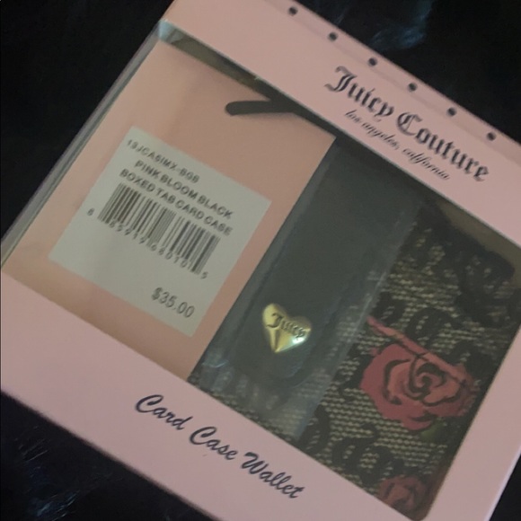Juicy couture 💖card case wallet - Picture 1 of 3